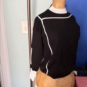 Black and White Women's Sweater